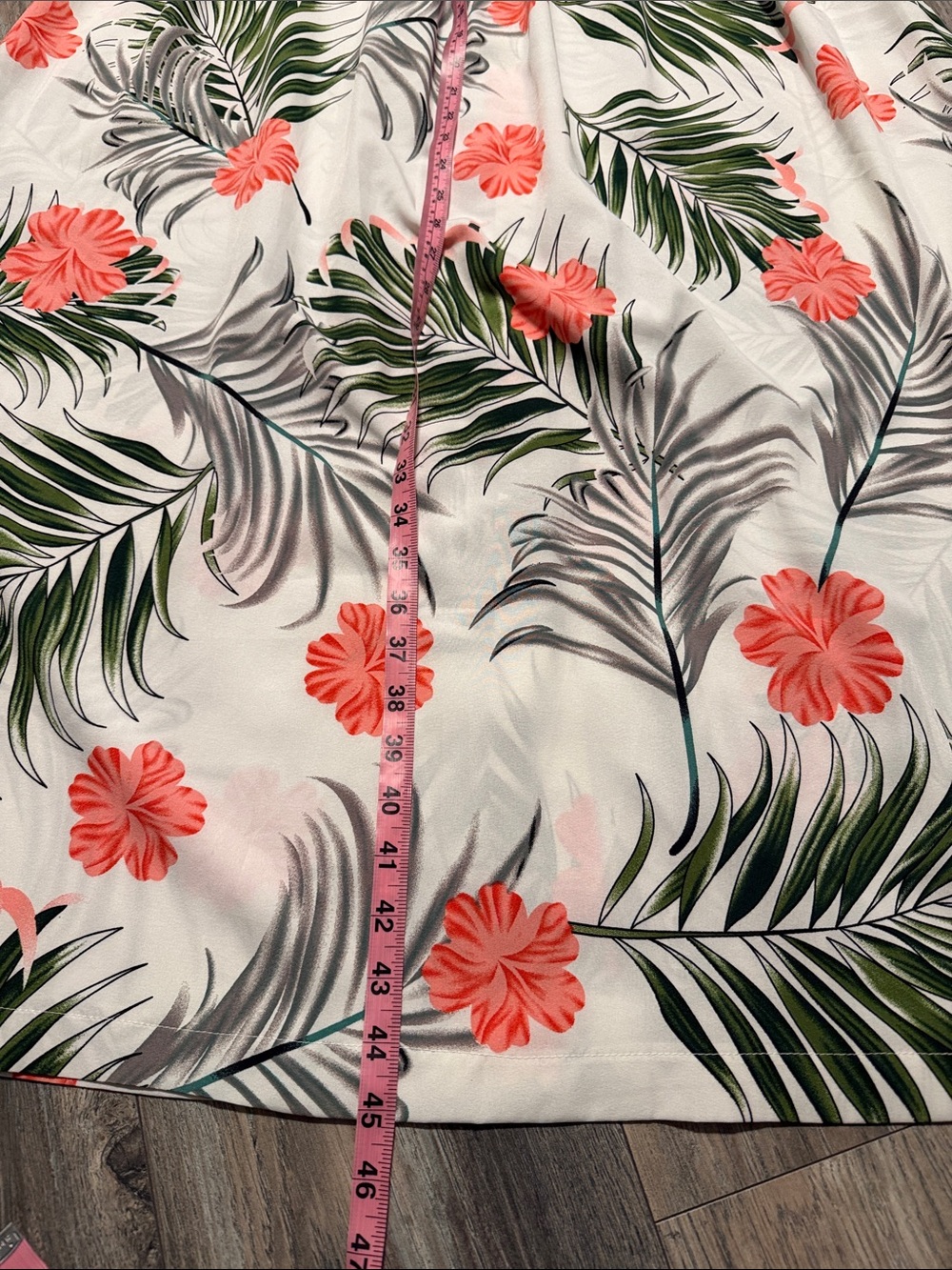 SHEIN Coral Floral Spaghetti-Strap Maxi Dress - Picture 8 of 8